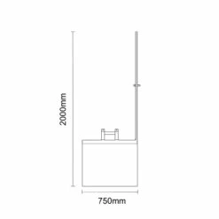 Arc 1700mm X 750mm Left Hand Curved Shower Bath With Towel Rail Bath Screen And Front Bath Panel 13 Arc 1700mm X 750mm Left Hand Curved Shower Bath With Towel Rail Bath Screen And Front Bath Panel -Wholesaledomestic Shop arc 1700mm x 750mm left hand curved shower bath with towel rail bath screen and front bath panel line side 42033.1691438786