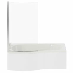 Bayou 1700mm 6 Jet Chrome Flat Jet Left Hand B Shaped Whirlpool Shower Bath With Bath Screen And Front Bath Panel 11 Bayou 1700mm 6 Jet Chrome Flat Jet Left Hand B Shaped Whirlpool Shower Bath With Bath Screen And Front Bath Panel -Wholesaledomestic Shop bayou 1700mm 6 jet chrome flat jet left hand b shaped whirlpool shower bath with bath screen and front bath panel front 21853.1691438797