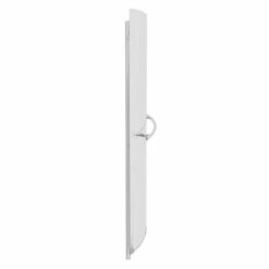 Bayou Polished Chrome 870mm Curved B Shaped Bath Shower Screen With Towel Rail -Wholesaledomestic Shop bayou polished chrome 870mm curved b shaped bath shower screen with towel rail side 11178.1659025507