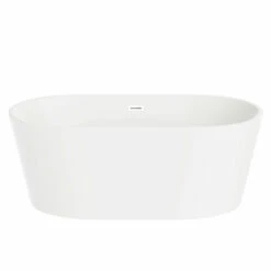 Cairo 1685mm X 804mm Double Ended Freestanding Bath 9 Cairo 1685mm X 804mm Double Ended Freestanding Bath -Wholesaledomestic Shop cairo 1685mm x 804mm double ended freestanding bath front 74334.1665158114