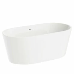 Cairo 1685mm X 804mm Double Ended Freestanding Bath 10 Cairo 1685mm X 804mm Double Ended Freestanding Bath -Wholesaledomestic Shop cairo 1685mm x 804mm double ended freestanding bath left 98603.1665158114