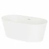 Cairo 1685mm X 804mm Double Ended Freestanding Bath 2 Cairo 1685mm X 804mm Double Ended Freestanding Bath -Wholesaledomestic Shop cairo 1685mm x 804mm double ended freestanding bath right 12169.1665158114