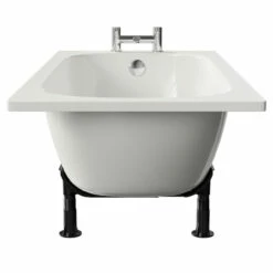 Cassia 1400mm X 700mm Straight Single Ended Steel Bath With 2 Tap Holes Including Legs 12 Cassia 1400mm X 700mm Straight Single Ended Steel Bath With 2 Tap Holes Including Legs -Wholesaledomestic Shop cassia 1400mm x 700mm straight single ended steel bath with 2 tap holes including legs side 71851.1691438778