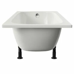 Cassia 1600mm X 700mm Straight Single Ended Steel Bath Without Tap Holes Including Legs 12 Cassia 1600mm X 700mm Straight Single Ended Steel Bath Without Tap Holes Including Legs -Wholesaledomestic Shop cassia 1600mm x 700mm straight single ended steel bath without tap holes including legs side 34760.1691438782