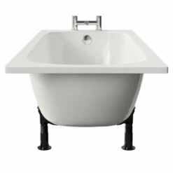 Cassia 1700mm X 700mm Straight Single Ended Steel Bath With 2 Tap Holes Including Legs 12 Cassia 1700mm X 700mm Straight Single Ended Steel Bath With 2 Tap Holes Including Legs -Wholesaledomestic Shop cassia 1700mm x 700mm straight single ended steel bath with 2 tap holes including legs side 90495.1691438799