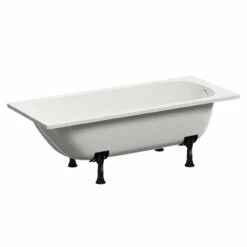 Cassia 1700mm X 700mm Straight Single Ended Steel Bath With Without Tap Holes Including Legs 10 Cassia 1700mm X 700mm Straight Single Ended Steel Bath With Without Tap Holes Including Legs -Wholesaledomestic Shop cassia 1700mm x 700mm straight single ended steel bath with without tap holes including legs left 51610.1688112152
