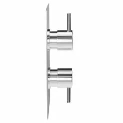 Circo Polished Chrome Concealed Twin Thermostatic Shower Valve - 1 Outlet 11 Circo Polished Chrome Concealed Twin Thermostatic Shower Valve - 1 Outlet -Wholesaledomestic Shop circo polished chrome concealed twin thermostatic shower valve side 31207.1652443984