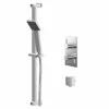 Circo Polished Chrome Twin Thermostatic Valve Mixer Shower With Thames Slide Rail Kit And Square Shower Elbow - 1 Outlet -Wholesaledomestic Shop circo polished chrome twin thermostatic valve mixer shower with thames slide rail kit and square shower elbow right 95911.1652445408