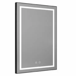 Colore Black Aluminium Framed 500mm X 700mm Illuminated LED Mirror With Demister 8 Colore Black Aluminium Framed 500mm X 700mm Illuminated LED Mirror With Demister -Wholesaledomestic Shop colore black aluminium framed 500mm x 700mm illuminated led mirror with demister left 62505.1658132912
