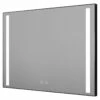 Colore Black Aluminium Framed 800mm X 600mm Illuminated LED Mirror With Demister 2 Colore Black Aluminium Framed 800mm X 600mm Illuminated LED Mirror With Demister -Wholesaledomestic Shop colore black aluminium framed 800mm x 600mm illuminated led mirror with demister right 58400.1658132911