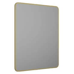 Colore Brushed Brass 596mm X 745mm Mirror 7 Colore Brushed Brass 596mm X 745mm Mirror -Wholesaledomestic Shop colore brushed brass 596mm x 745mm mirror left 18435.1658132915