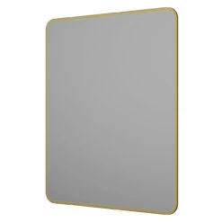 Colore Brushed Brass 596mm X 745mm Mirror