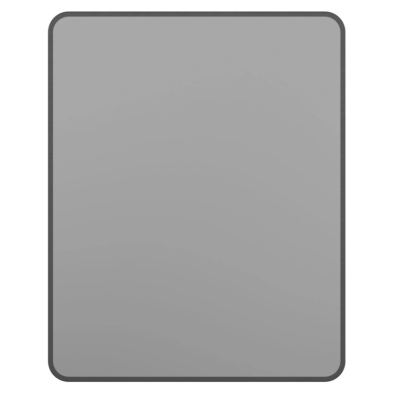 Colore Gunmetal Grey 596mm X 745mm Mirror 3 Colore Gunmetal Grey 596mm X 745mm Mirror - Image 2