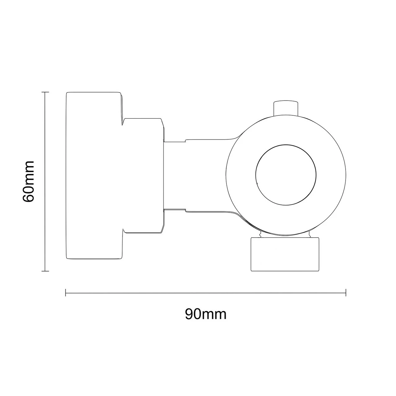 Colore Gunmetal Grey Round Thermostatic Bar Shower Valve 8 Colore Gunmetal Grey Round Thermostatic Bar Shower Valve - Image 6