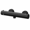 Colore Round Matt Black Thermostatic Bar Shower Valve 1 Colore Round Matt Black Thermostatic Bar Shower Valve -Wholesaledomestic Shop colore matt black round thermostatic bar shower valve right 51486.1678709861
