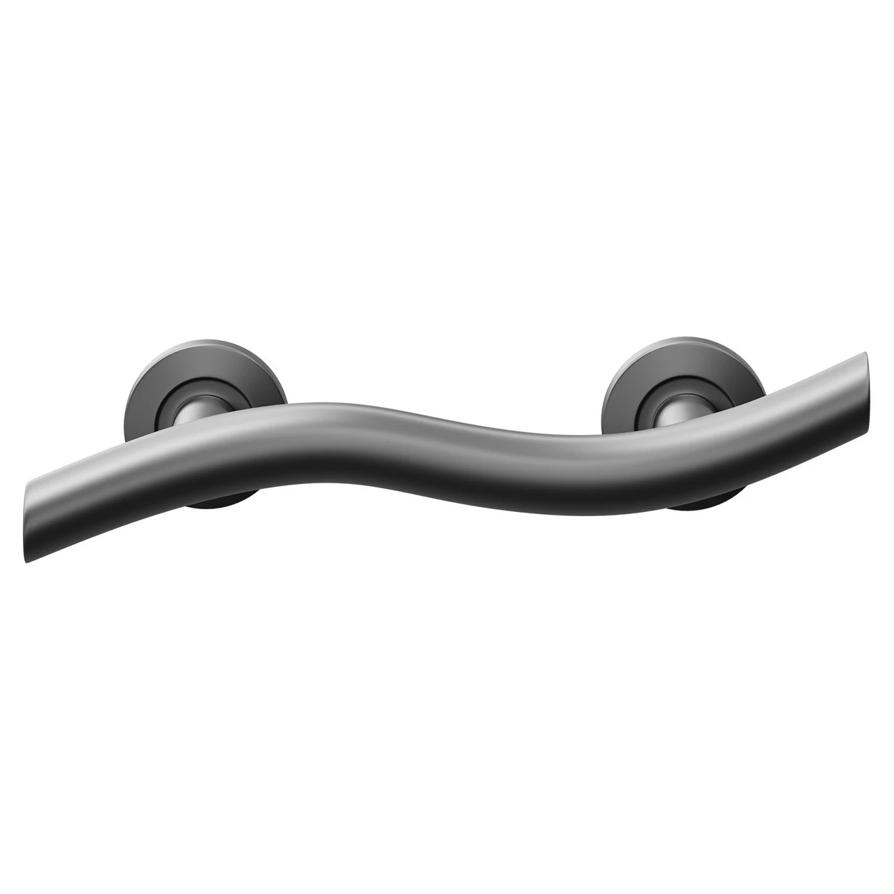 Colore Matt Black 14" Curved Grab Rail 4 Colore Matt Black 14" Curved Grab Rail - Image 2