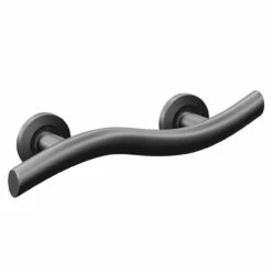 Colore Matt Black 14" Curved Grab Rail 10 Colore Matt Black 14" Curved Grab Rail -Wholesaledomestic Shop colore matt black 14 curved grab rail left 19816.1658132902