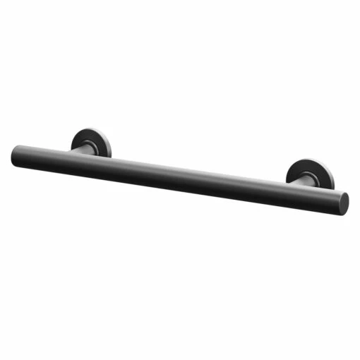 Colore Matt Black 18" Straight Grab Rail -Wholesaledomestic Shop colore matt black 18 straight grab rail right 24695.1658132900