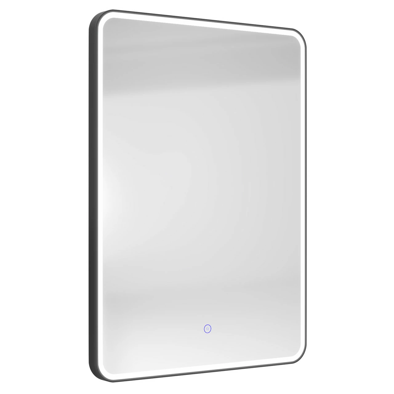 Colore Matt Black 500mm X 700mm Illuminated LED Mirror With Demister 5 Colore Matt Black 500mm X 700mm Illuminated LED Mirror With Demister - Image 3