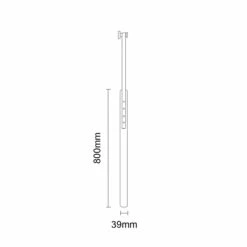 Colore Matt Black Frame With Black Strap 800mm Round Illuminated LED Mirror With Demister And Touch Sensor 12 Colore Matt Black Frame With Black Strap 800mm Round Illuminated LED Mirror With Demister And Touch Sensor -Wholesaledomestic Shop colore matt black frame with black strap 800mm round illuminated led mirror with demister and touch sensor line side 97845.1668443417