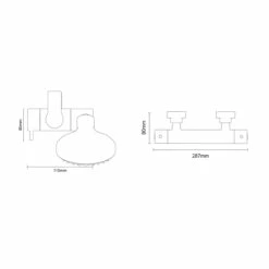 Colore Round Matt Black Thermostatic Bar Valve Mixer Shower With Round Slide Rail Kit -Wholesaledomestic Shop colore round matt black thermostatic bar valve mixer shower with round slide rail kit line top 76207.1678443254