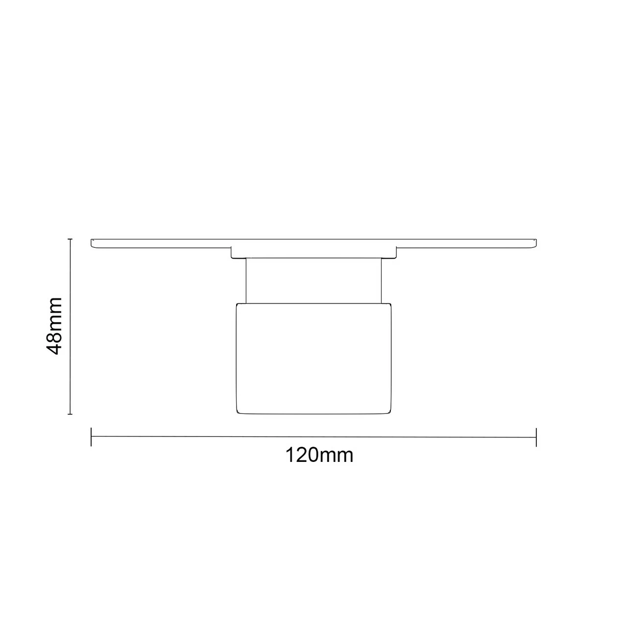 Colore Square Matt Black Concealed Square Triple Thermostatic Shower Valve - 2 Outlet 7 Colore Square Matt Black Concealed Square Triple Thermostatic Shower Valve - 2 Outlet - Image 5
