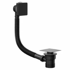 Colore Square Matt Black Easy Clean Sprung Click Clack Bath Waste 10 Colore Square Matt Black Easy Clean Sprung Click Clack Bath Waste -Wholesaledomestic Shop colore square matt black easy clean sprung click clack bath waste left 84426.1666801389