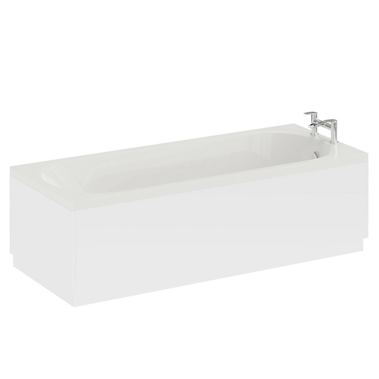 Compact 1400mm X 700mm Straight Single Ended Bath 5 Compact 1400mm X 700mm Straight Single Ended Bath - Image 3