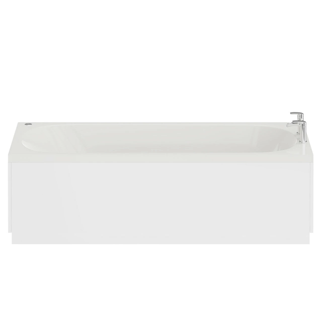 Compact 1700mm X 700mm 12 Jet Easifit Single Ended Spa Bath - Image 4
