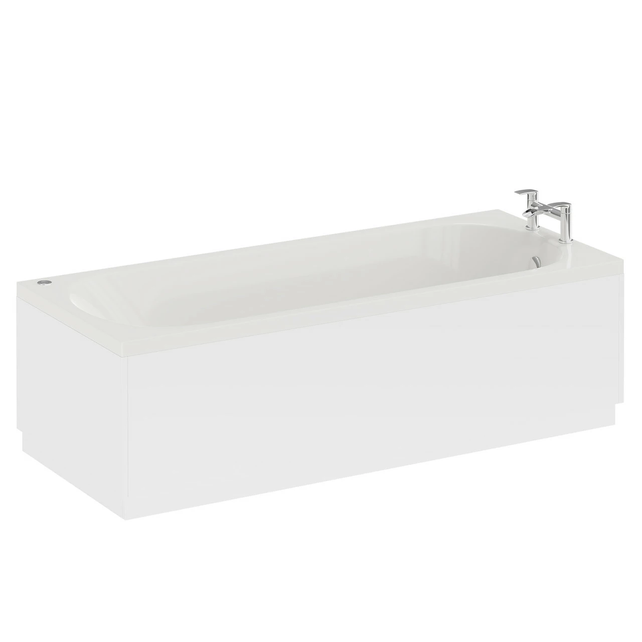 Compact 1700mm X 700mm 12 Jet Easifit Single Ended Spa Bath - Image 3