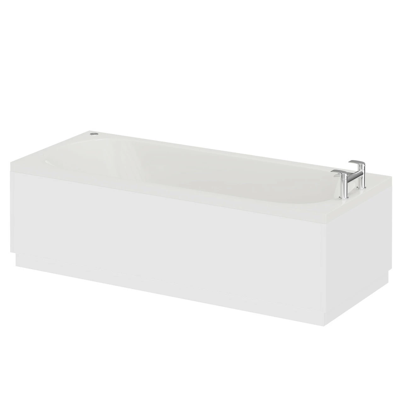 Compact 1700mm X 700mm 12 Jet Easifit Single Ended Spa Bath - Image 2