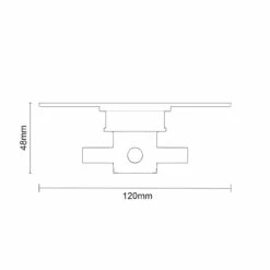 Cross Polished Chrome Concealed Triple Thermostatic Shower Valve - 2 Outlet 12 Cross Polished Chrome Concealed Triple Thermostatic Shower Valve - 2 Outlet -Wholesaledomestic Shop cross polished chrome concealed triple thermostatic shower valve line top 86141.1652443987