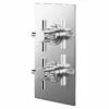 Cross Polished Chrome Concealed Twin Thermostatic Shower Valve - 1 Outlet 2 Cross Polished Chrome Concealed Twin Thermostatic Shower Valve - 1 Outlet -Wholesaledomestic Shop cross polished chrome concealed twin thermostatic shower valve right 05604.1652443985