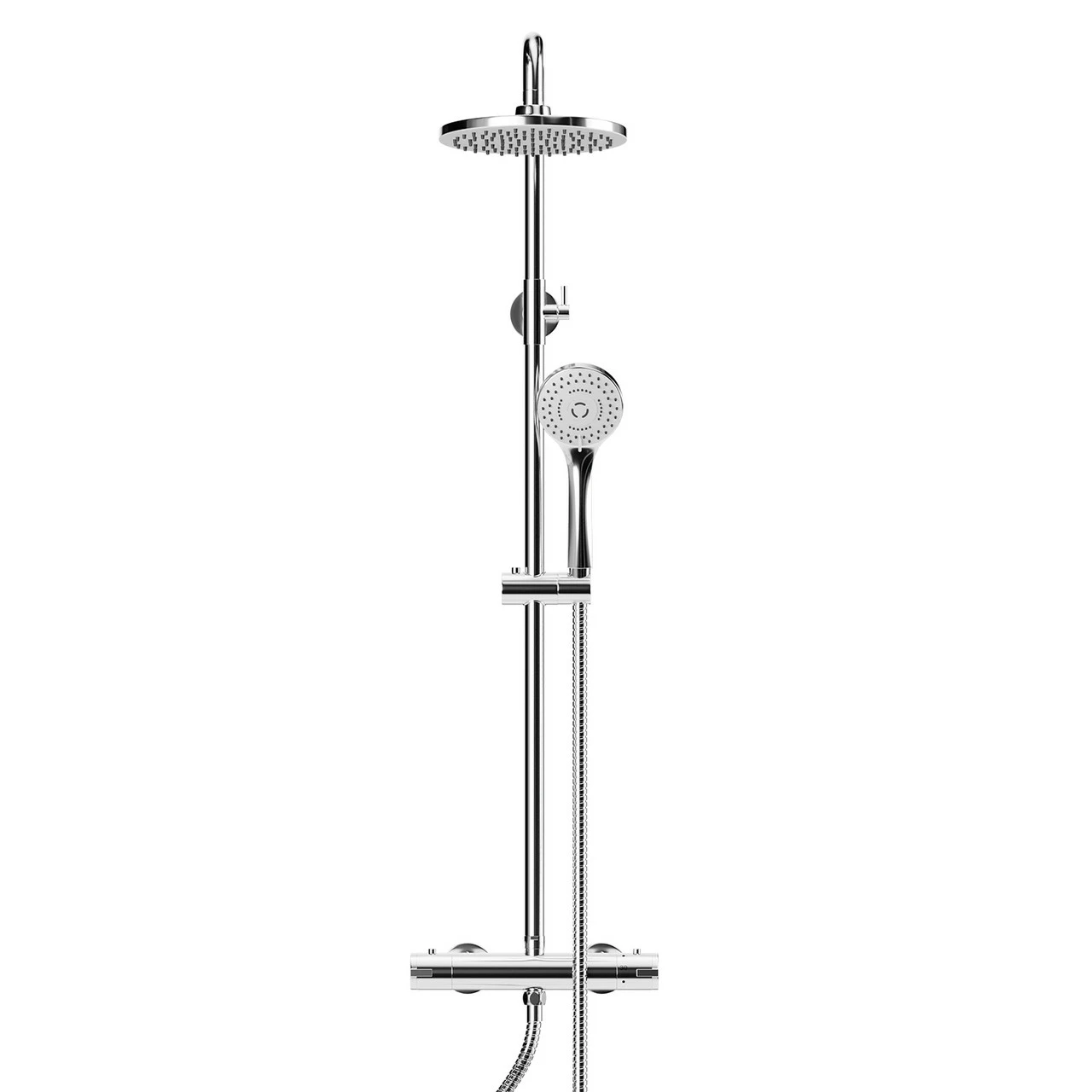 Delta Thermostatic Rigid Riser And Handset Shower System 4 Delta Thermostatic Rigid Riser And Handset Shower System - Image 2