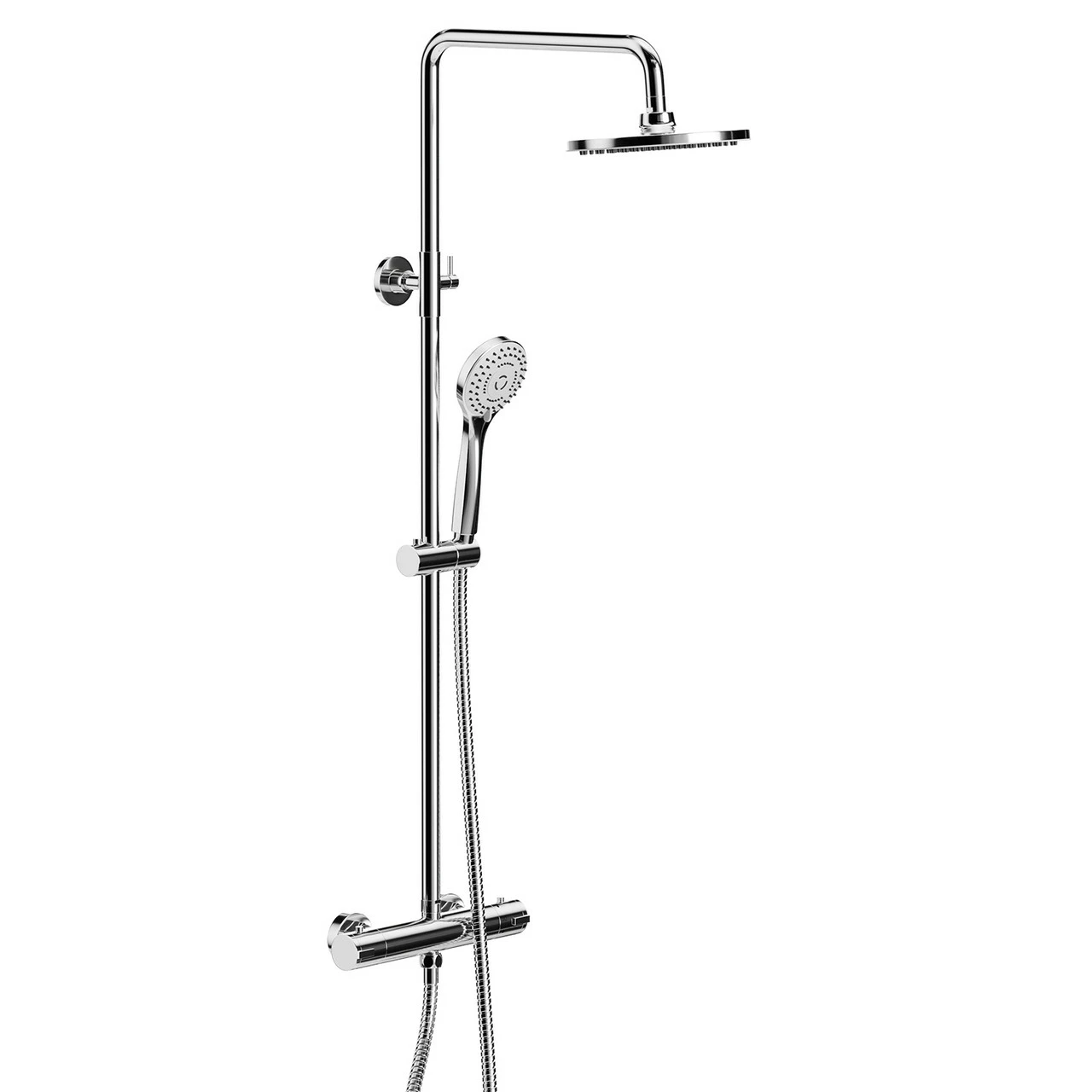 Delta Thermostatic Rigid Riser And Handset Shower System 5 Delta Thermostatic Rigid Riser And Handset Shower System - Image 3