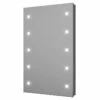 Egeria 300mm X 450mm Battery Operated Illuminated 10 LED Mirror -Wholesaledomestic Shop egeria 300mm x 450mm battery operated illuminated 10 led mirror right 54595.1652444634