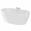 Florence White 1650mm X 750mm Double Ended Freestanding Bath 2 Florence White 1650mm X 750mm Double Ended Freestanding Bath -Wholesaledomestic Shop florence white 1650mm x 750mm double ended freestanding bath right 07373.1652444027