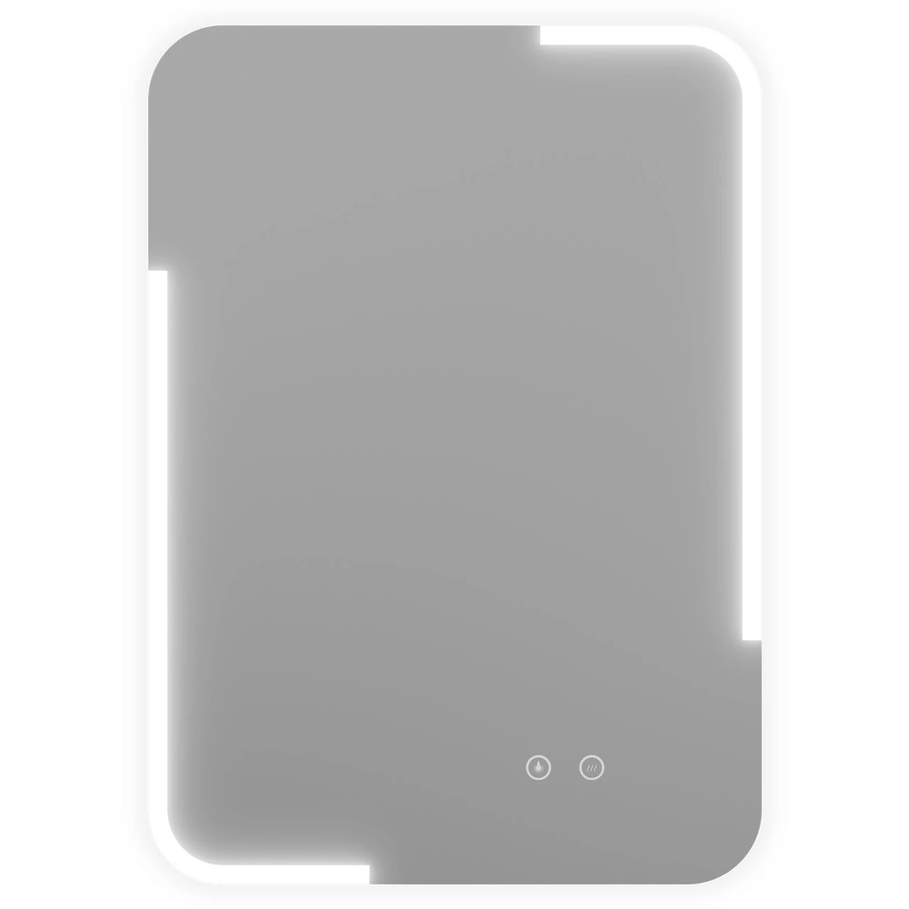 Gaia 500mm X 700mm Illuminated LED Mirror With Demister 4 Gaia 500mm X 700mm Illuminated LED Mirror With Demister - Image 2