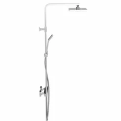 Gamma Thermostatic Rigid Riser And Handset Shower System 11 Gamma Thermostatic Rigid Riser And Handset Shower System -Wholesaledomestic Shop gamma thermostatic rigid riser and handset shower system side 03338.1676394043