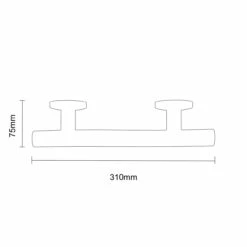 Grabex Polished Stainless Steel 12" Contemporary Curved Grab Rail 13 Grabex Polished Stainless Steel 12" Contemporary Curved Grab Rail -Wholesaledomestic Shop grabex polished stainless steel 12 contemporary curved grab rail line top 02147.1652444044