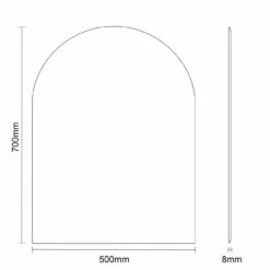 Windsor. Hampton 500mm X 700mm Arched Mirror 9 Windsor. Hampton 500mm X 700mm Arched Mirror -Wholesaledomestic Shop hampton 500mm x 700mm arched mirror line side 33293.1652444518