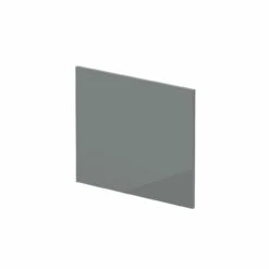 Hudson Reed Gloss Cloud Grey 700mm Square Bath End Panel - NMP1331