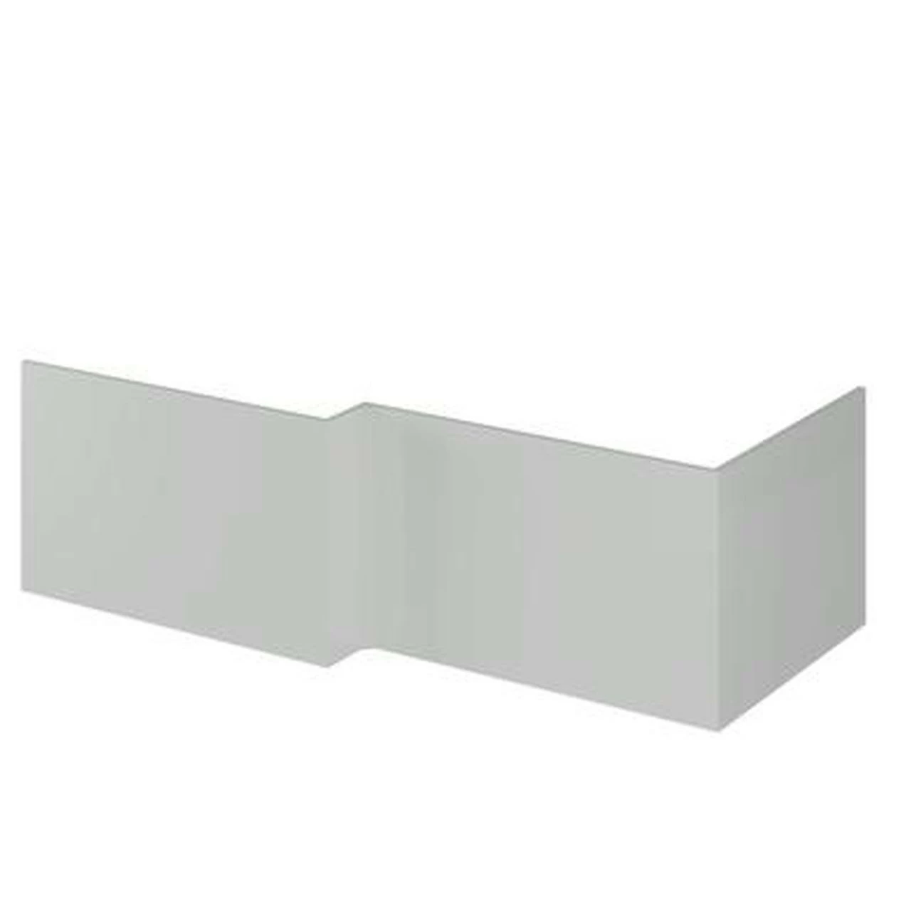 Hudson Reed Gloss Grey Mist 700mm Square Shower Bath End Panel - OFG479 5 Hudson Reed Gloss Grey Mist 700mm Square Shower Bath End Panel - OFG479 - Image 3