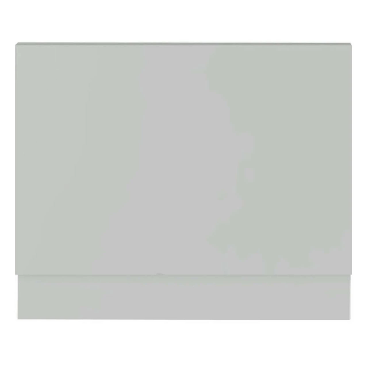 Hudson Reed Gloss Grey Mist 750mm End Bath Panel With Plinth - OFG471 4 Hudson Reed Gloss Grey Mist 750mm End Bath Panel With Plinth - OFG471 - Image 2