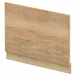 Hudson Reed Juno Autumn Oak 800mm Bath End Panel - MPC1813