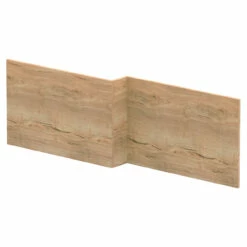 Hudson Reed Juno Autumn Oak Square Shower Bath Front Panel - MPC1835