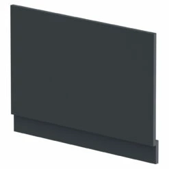 Hudson Reed Juno Satin Anthracite 800mm Bath End Panel With Plinth - BPR1413