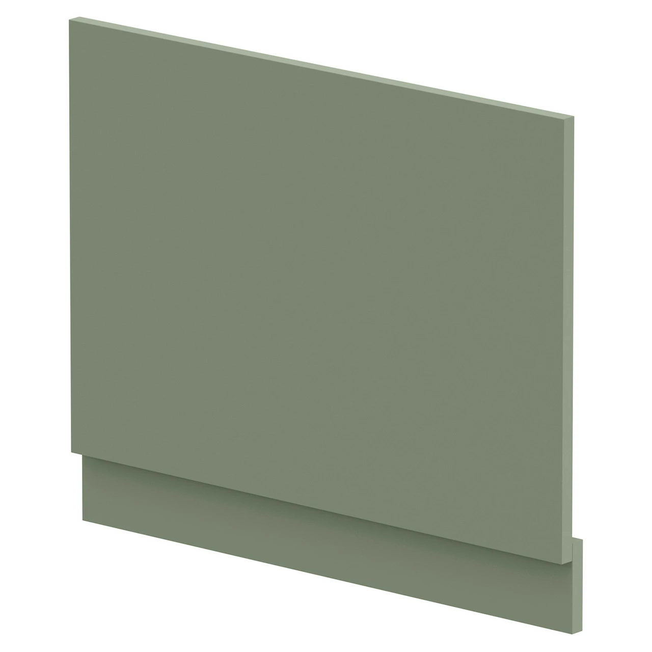 Hudson Reed Juno Satin Green 700mm Bath End Panel With Plinth - BPR811