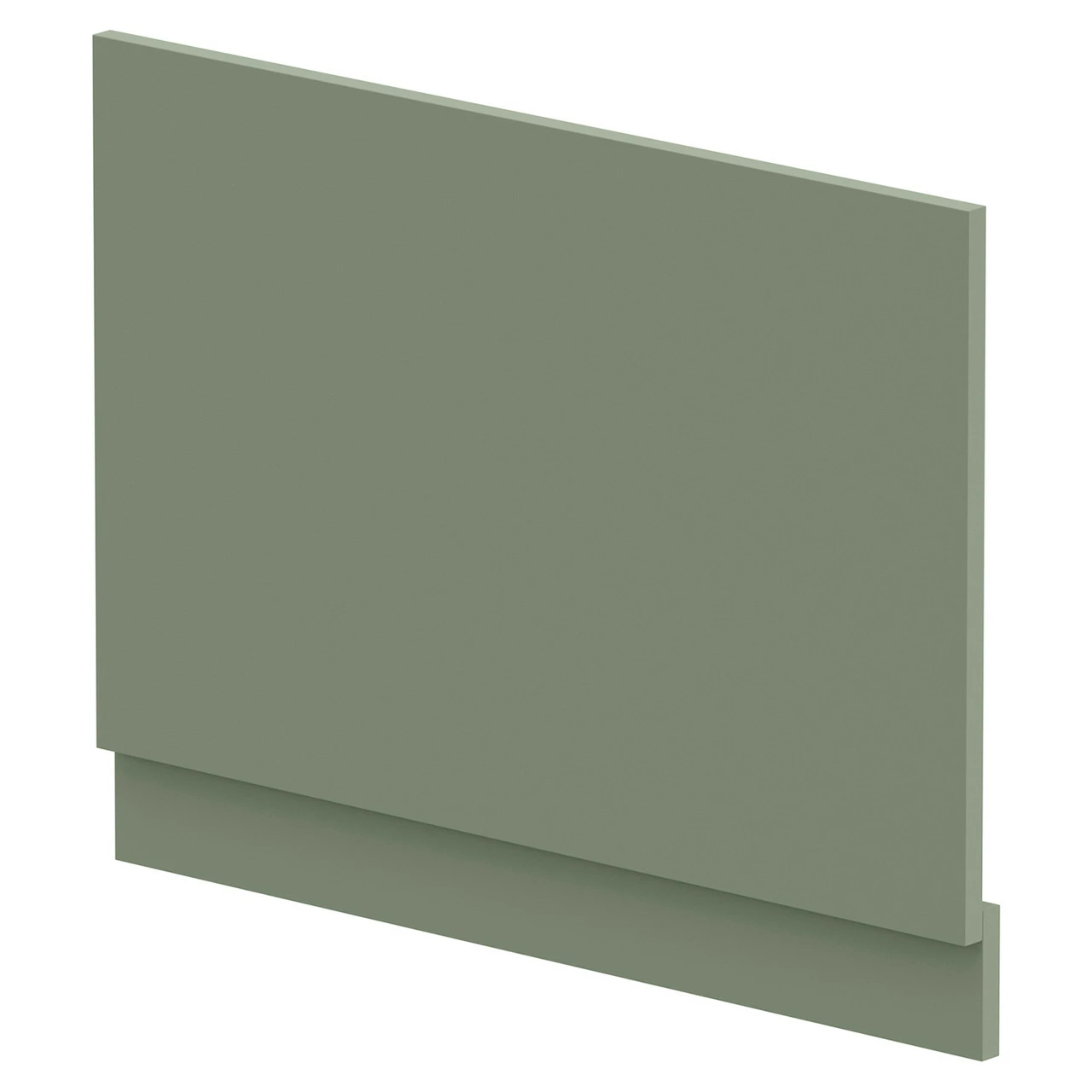 Hudson Reed Juno Satin Green 750mm Bath End Panel With Plinth - BPR812