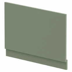 Hudson Reed Juno Satin Green 800mm Bath End Panel With Plinth - BPR813
